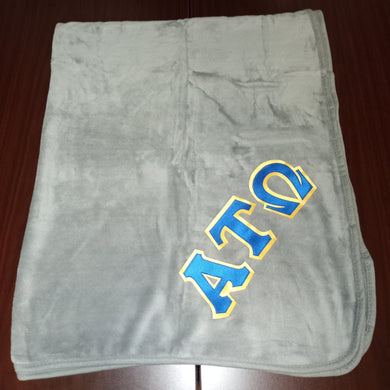 Plush Fleece Blanket - Alpha Tau Omega