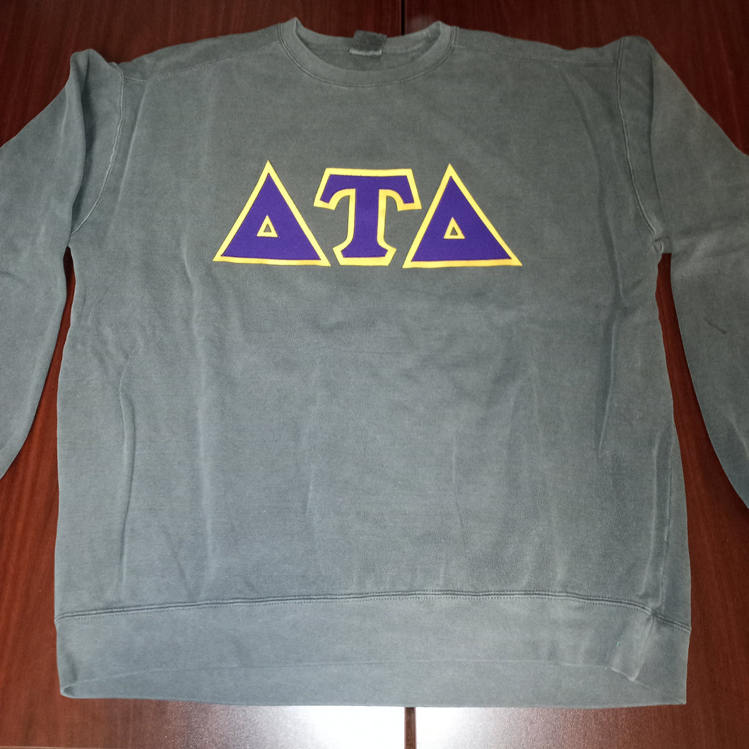 Frat Stitch Sweatshirt- Delta Tau Delta