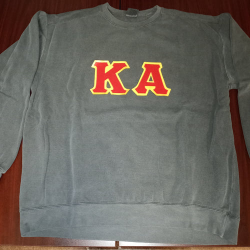 Frat Stitch Sweatshirt- Kappa Alpha