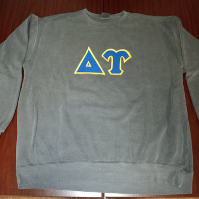 Frat Stitch Sweatshirt- Delta Upsilon