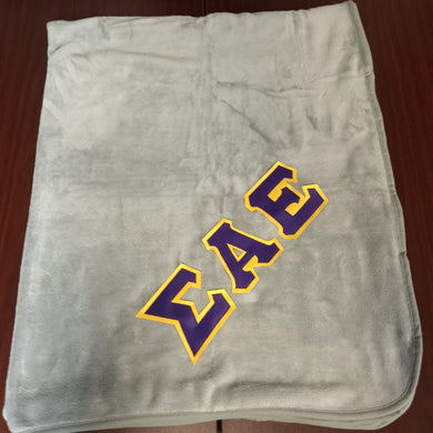 Plush Fleece Blanket - Sigma Alpha Epsilon