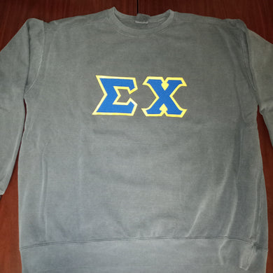 Frat Stitch Sweatshirt- Sigma Chi