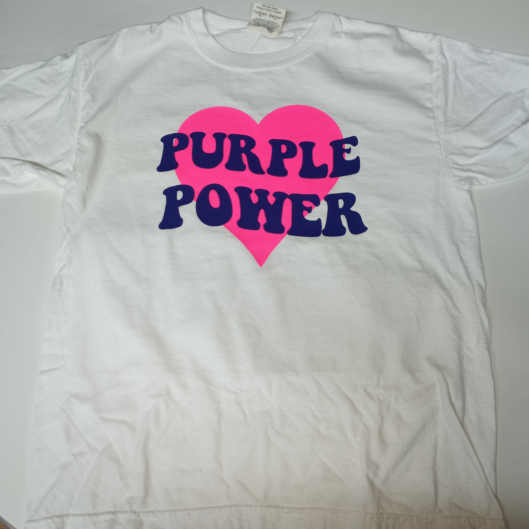 Camp Tee- Purple Power