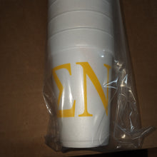 Frat Styrofoam Cups - Sigma Nu