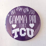 Riff Ram Button- Gamma Phi Beta