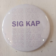 Thank You Button- Sigma Kappa