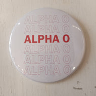 Thank You Button- Alpha Omicron Pi