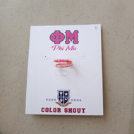 Bring It On 2 Ring Stack- Phi Mu