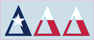 Delta Delta Delta- Texas Flag Decal
