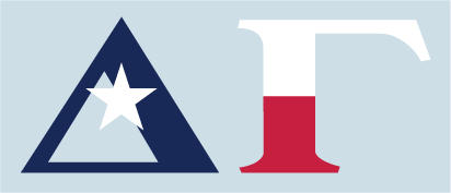 Delta Gamma- Texas Flag Decal