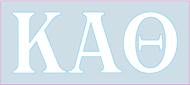 White Decal - Kappa Alpha Theta
