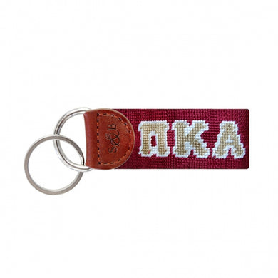 Smathers & Branson Needlepoint Key Fob - Pi Kappa Alpha