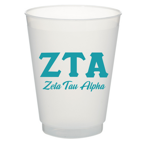 Frost Flex Cups- Zeta Tau Alpha