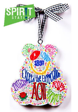 Dana's Designs Large Wall Decor - Alpha Omicron Pi