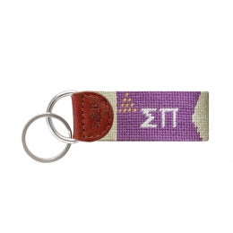 Needlepoint Key Fob - Sigma Pi