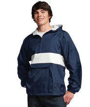 Charles River Striped Pullover Navy/White Style 9908