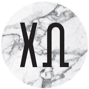 Marble Print Decal - Chi Omega