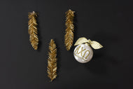 Gold and White Ornament - Alpha Chi Omega