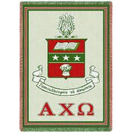 Limited Edition Afghan Blanket - Alpha Chi Omega