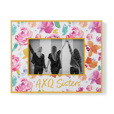 Floral Frame- Alpha Chi Omega
