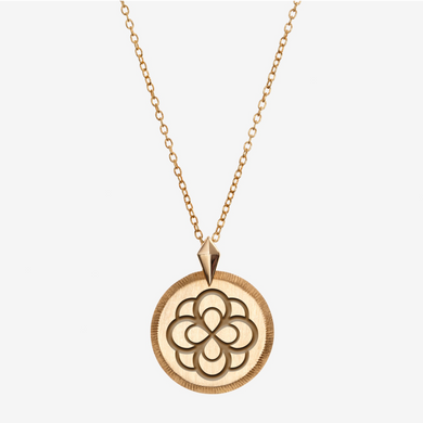 Alpha Omicron Pi Petite Florentine Crest