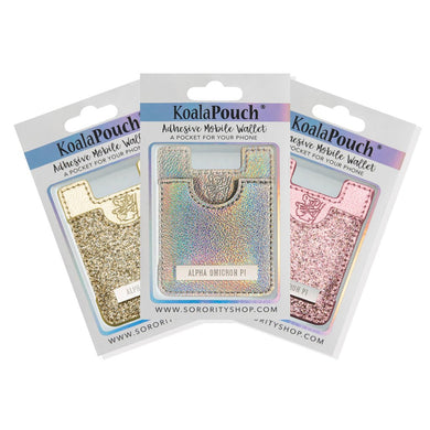 Glitter Koala Pouch - Alpha Omicron Pi