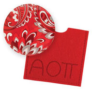 Button Mirror - Alpha Omicron Pi