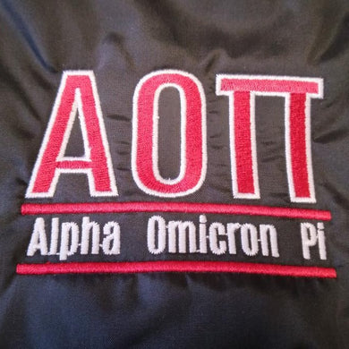 Charles River Rain Jacket - Alpha Omicron Pi