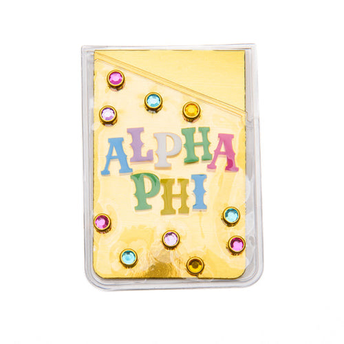 Bling Phone Wallet- Alpha Phi