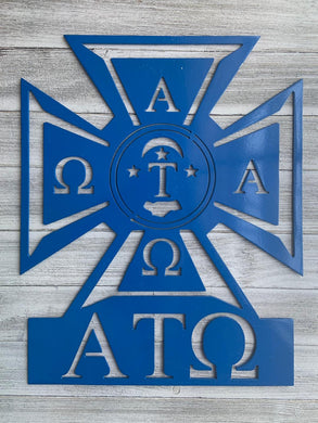 Metal Wall Decor - Alpha Tau Omega