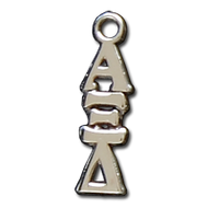 Small Vertical Letter Drop - Alpha Xi Delta