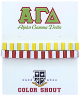 Enamel Tile Bracelets- Alpha Gamma Delta