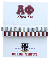 Enamel Tile Bracelets- Alpha Phi