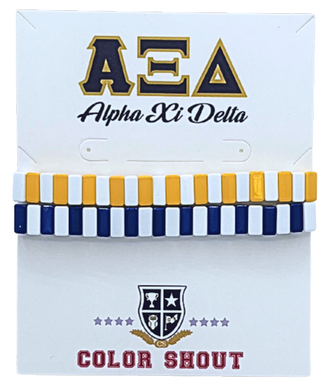 Enamel Tile Bracelets- Alpha Xi Delta