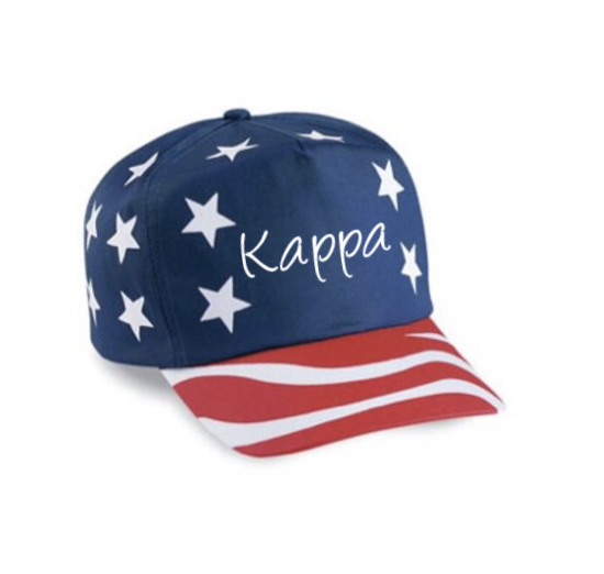 American Flag Hat - Kappa Kappa Gamma