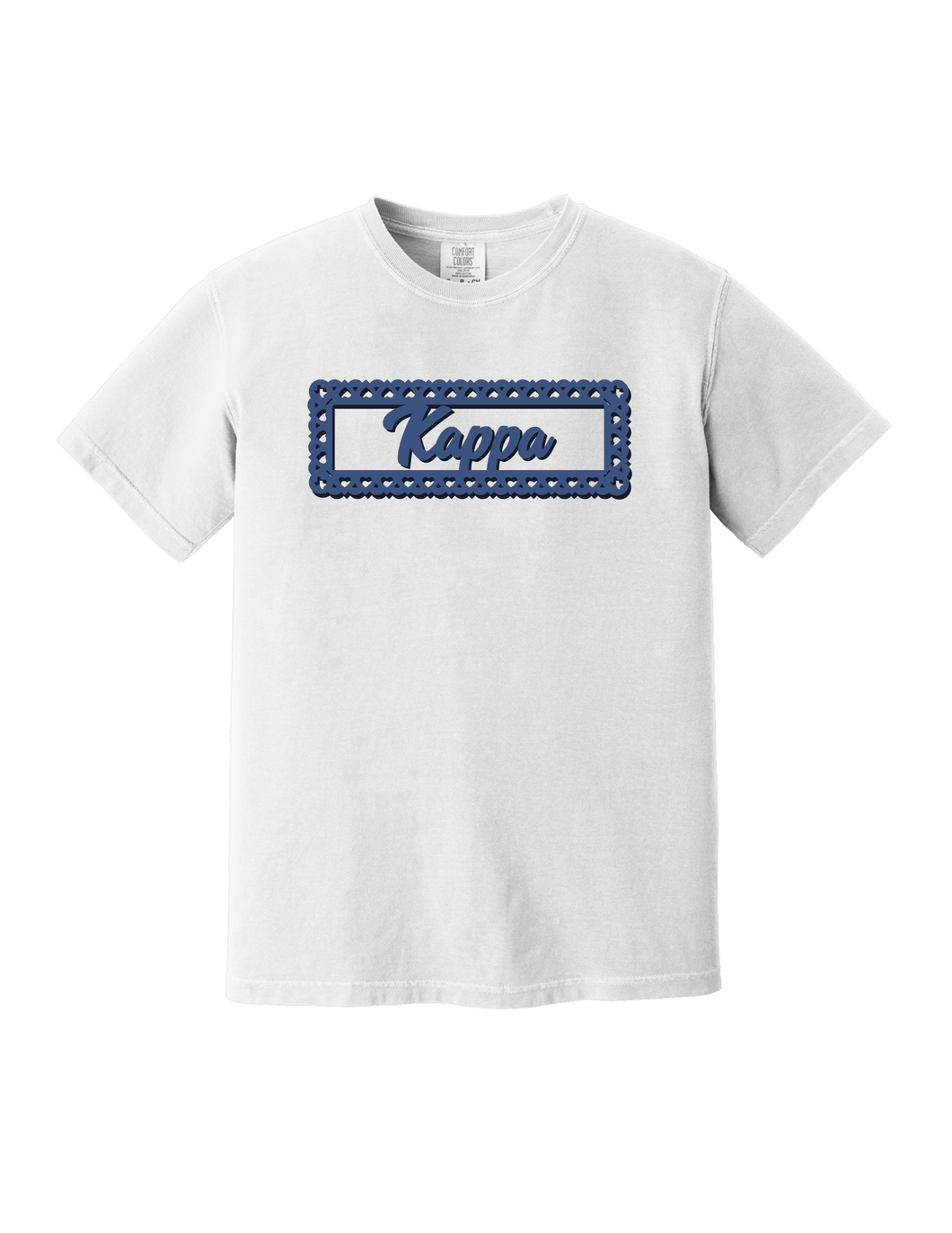 Cute Border Design- Kappa Kappa Gamma short sleeve Tee