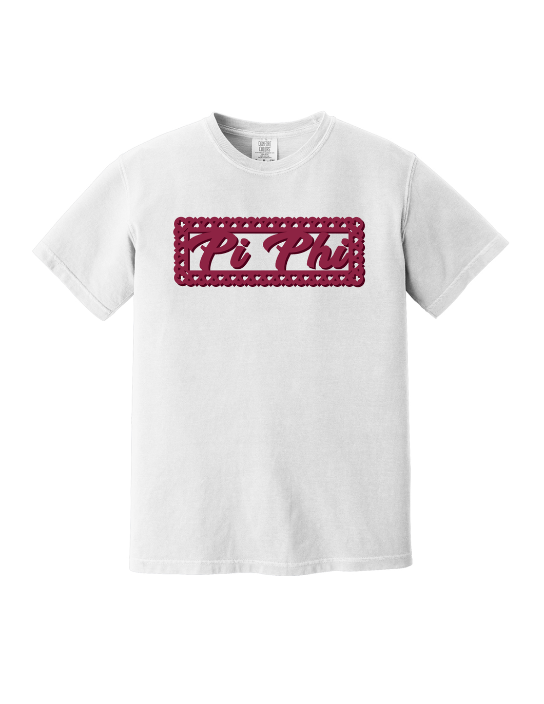 Cute Border Design- Pi Beta Phi short sleeve Tee