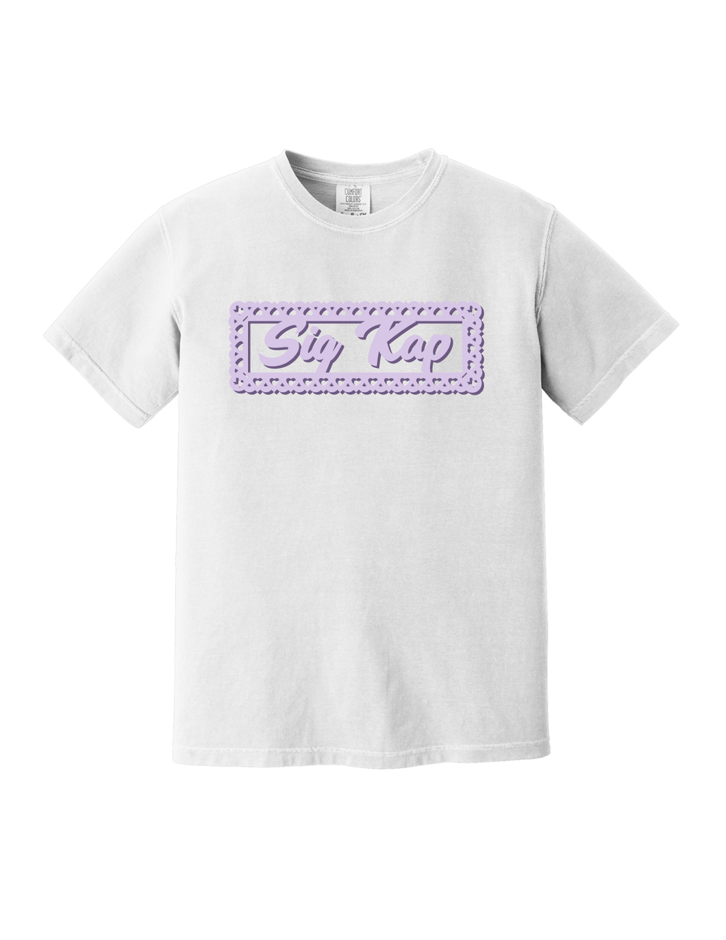 Cute Border Design- Sigma Kappa  short sleeve Tee