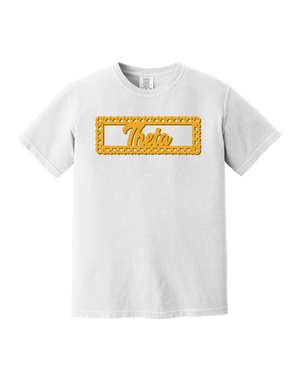 Cute Border Design- Kappa Alpha Theta  short sleeve Tee