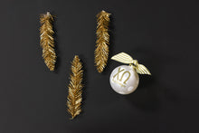 Gold and White Ornament - Chi Omega