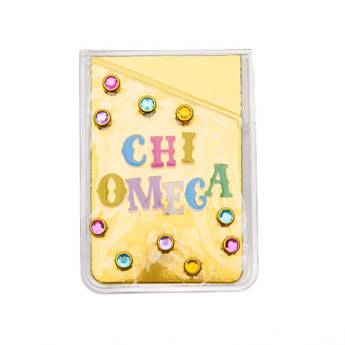 Bling Phone Wallet- Chi Omega