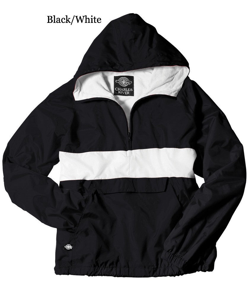 Charles River Rain Jacket Phi Mu Brown Bag Etc
