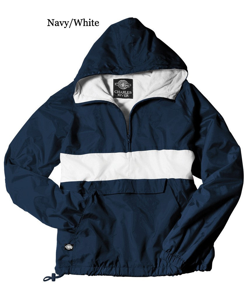 Charles River Rain Jacket - Alpha Chi Omega - Texas Christian University