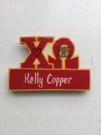 Name Tag - Chi Omega