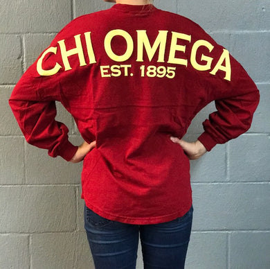 Spirit Jersey - Chi Omega