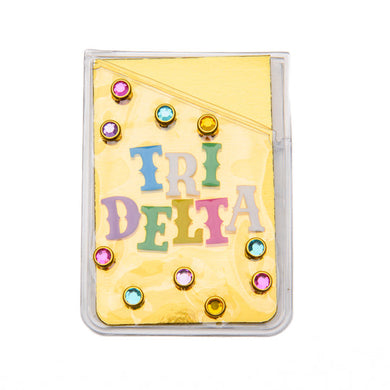 Bling Phone Wallet- Delta Delta Delta