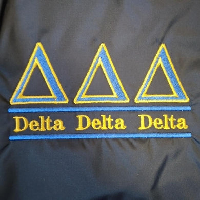 Charles River Rain Jacket - Delta Delta Delta