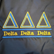 Charles River Rain Jacket - Delta Delta Delta