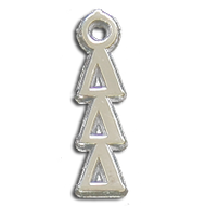 Small Vertical Letter Drop - Delta Delta Delta