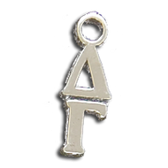 Small Vertical Letter Drop - Delta Gamma
